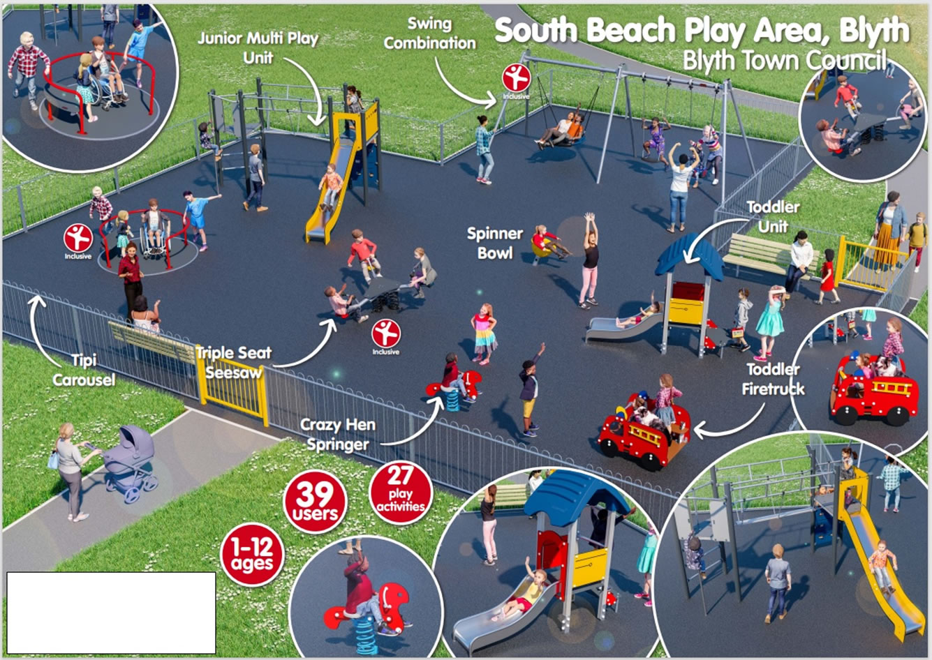 South Beach Play Area - Advance notice: