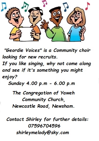 Community Choir Poster