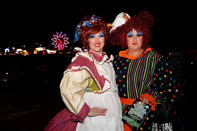 Dress Up Characters at Blyth Fireworks Event
