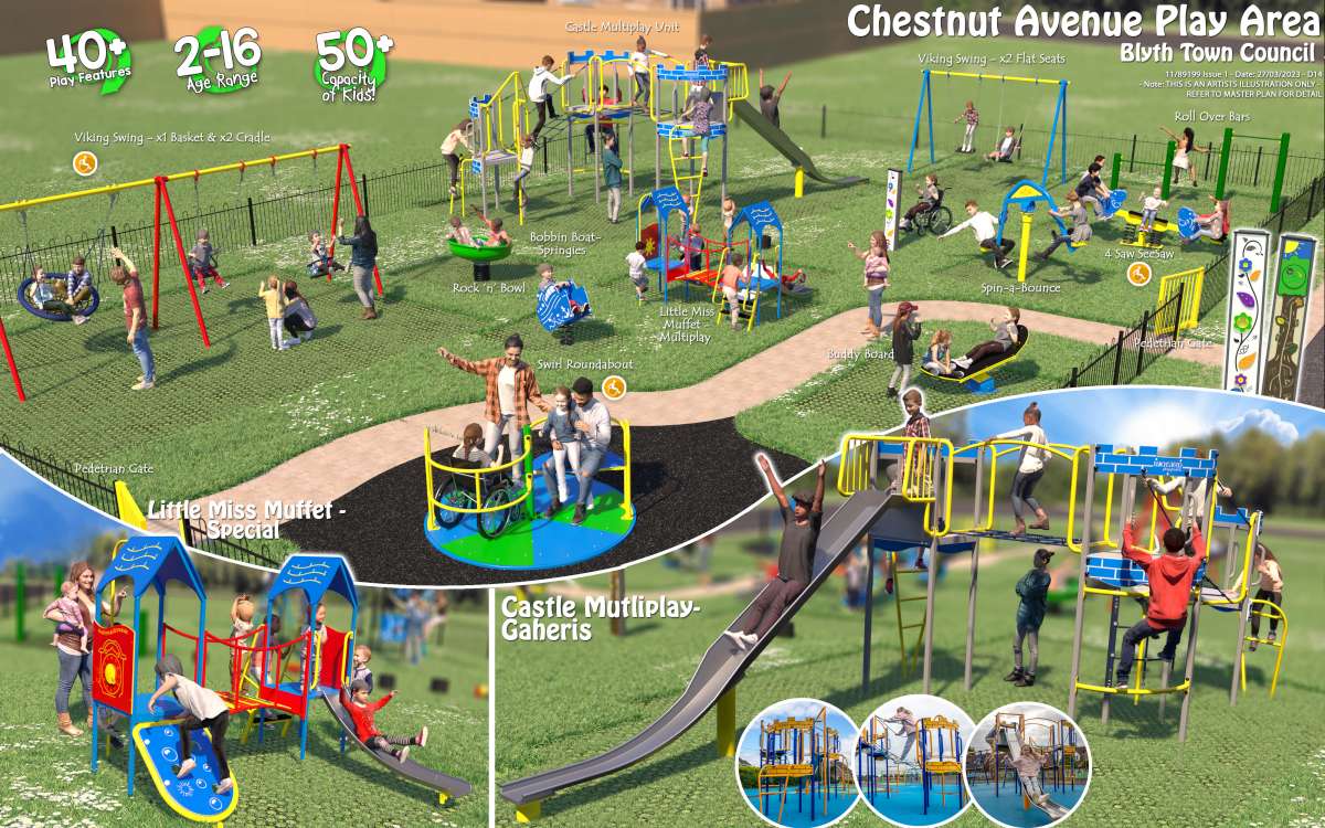 Chestnut Avenue Play Area Installation