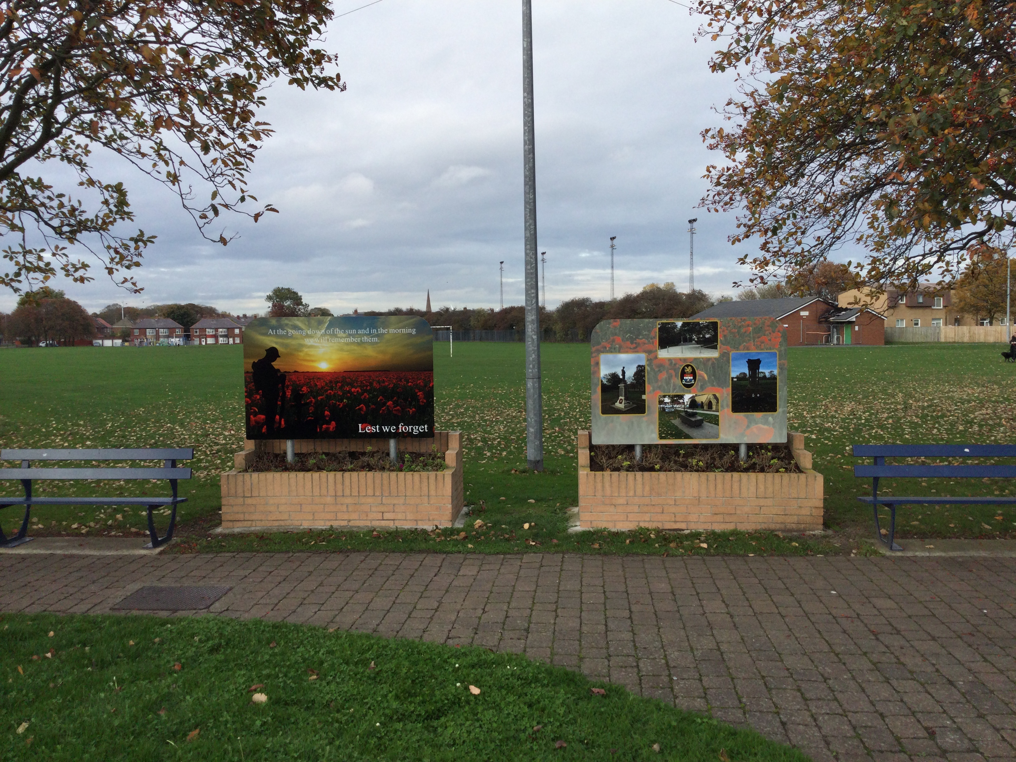 New Remembrance displays installed